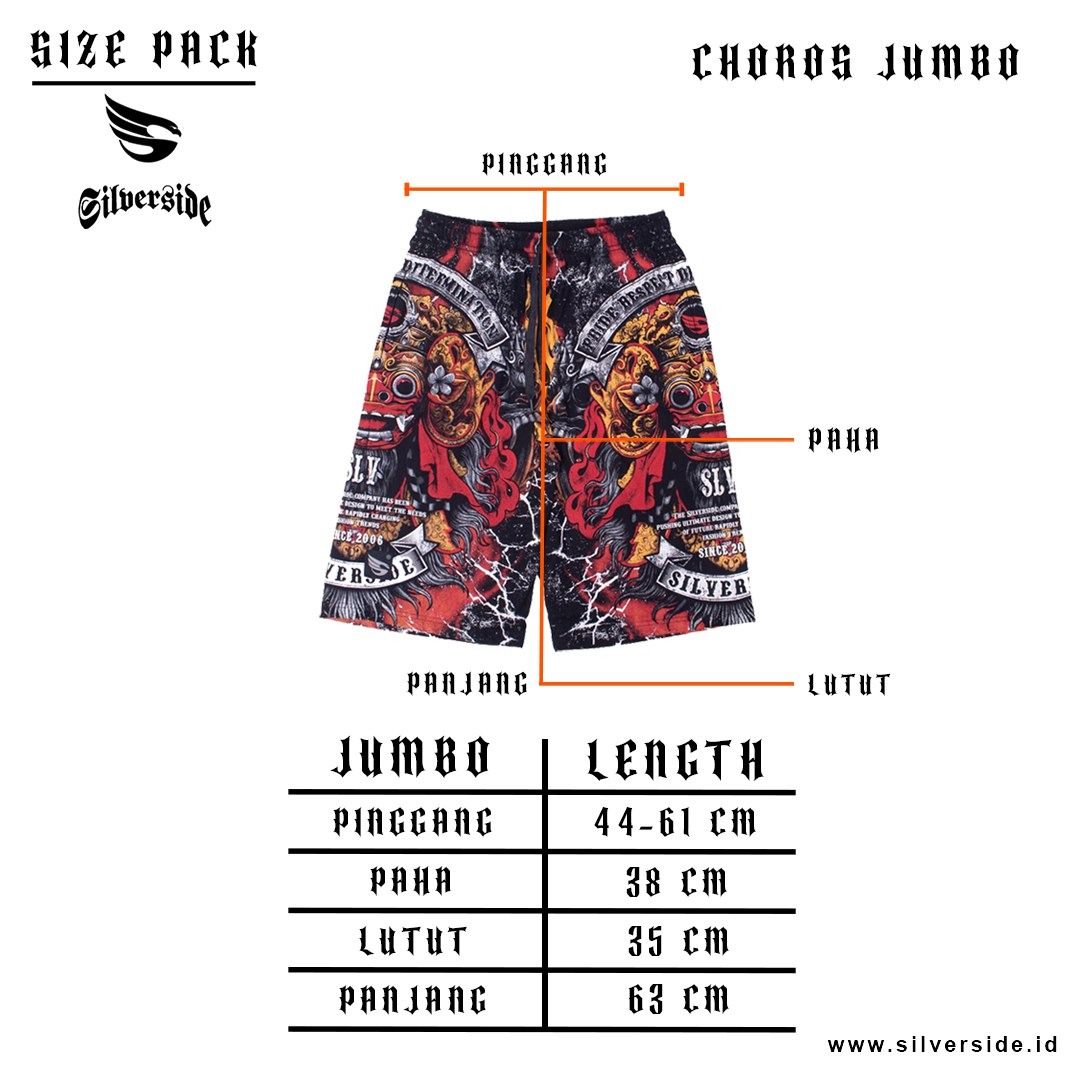SILVERSIDE PANTS CHOROS BIG PANTS FULLPRINT BIKERS APPAREL - Image 7