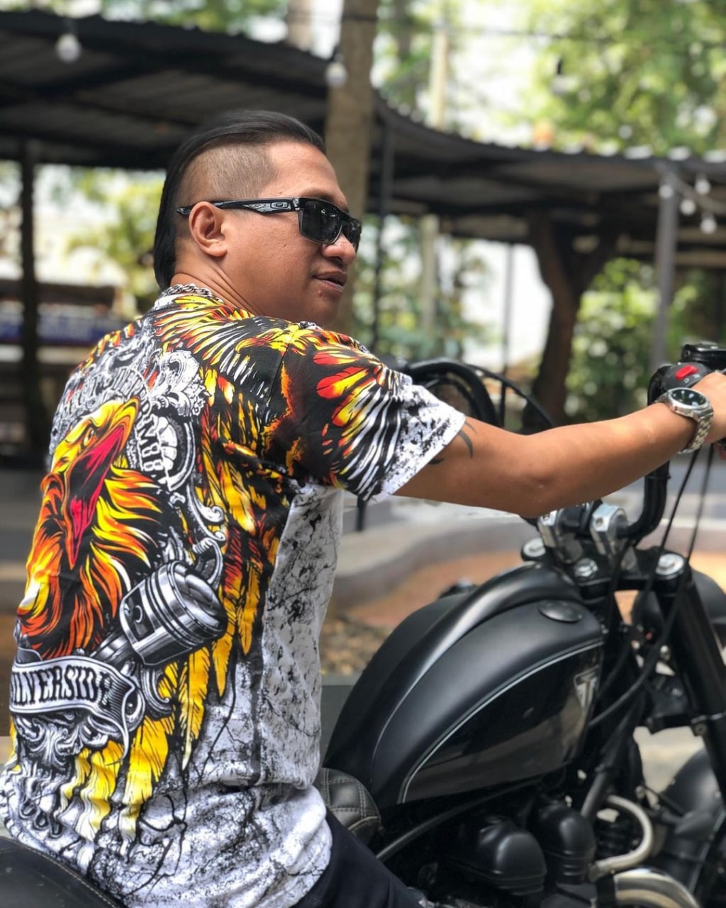 SILVERSIDE HUNTER T-SHIRT FULLPRINT BIKERS APPAREL - Image 2