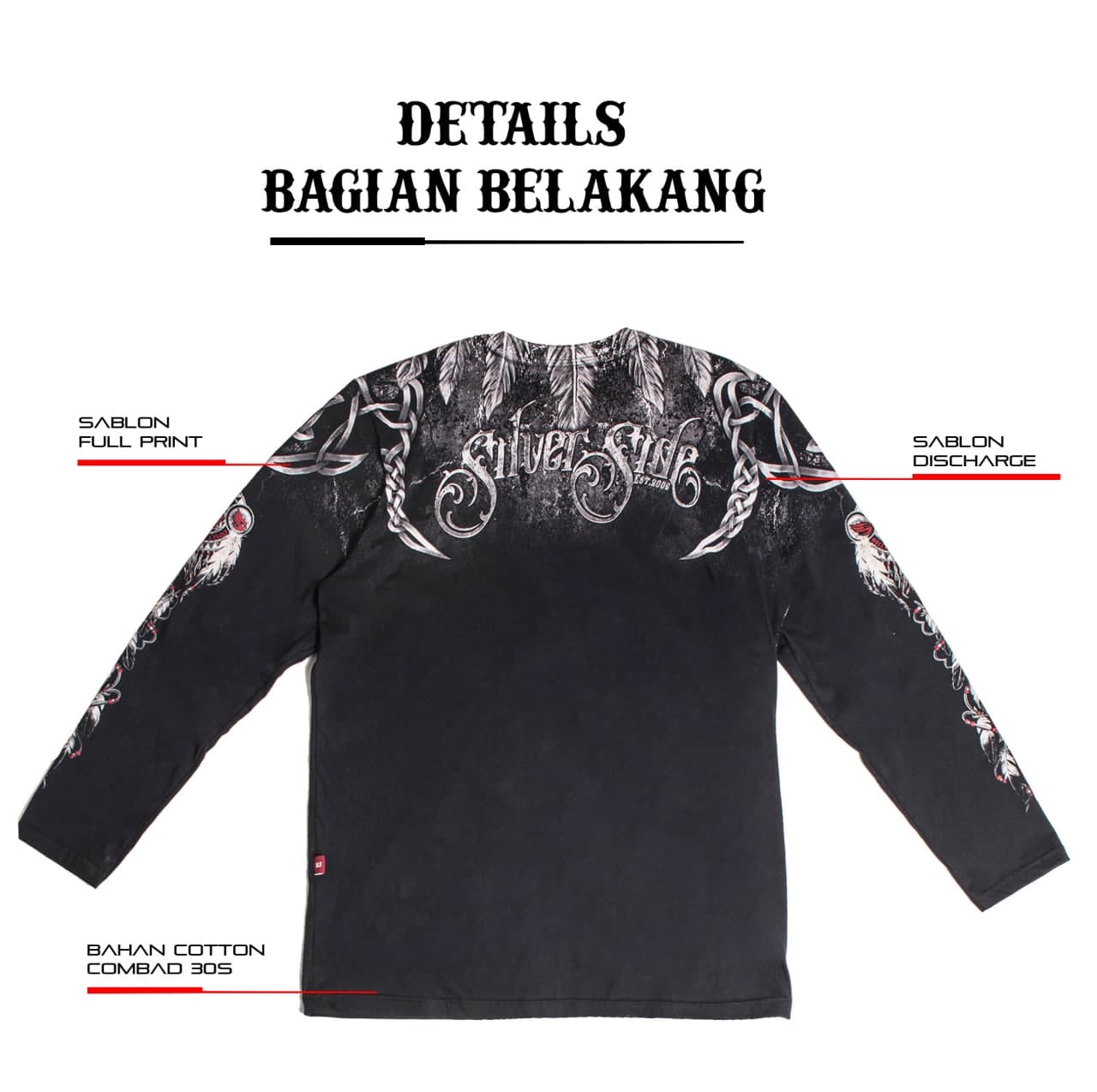 MICHIGAN LONG SLEEVE FULL PRINT - Image 4