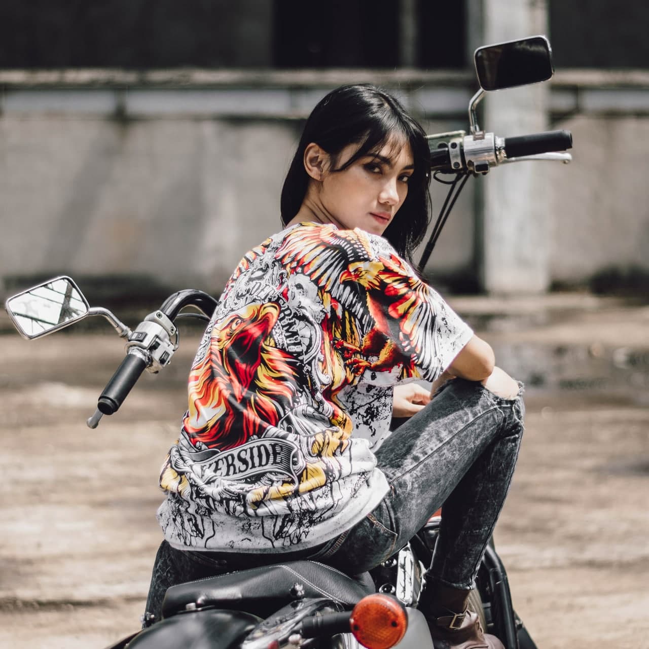 SILVERSIDE HUNTER T-SHIRT FULLPRINT BIKERS APPAREL - Image 3