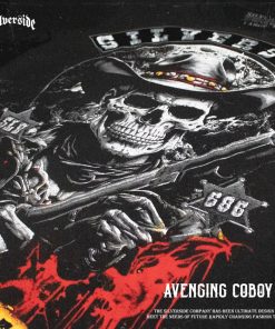 Alternative view of SILVERSIDE AVENGING COBOY T-SHIRT BASIC BIKERS APPAREL