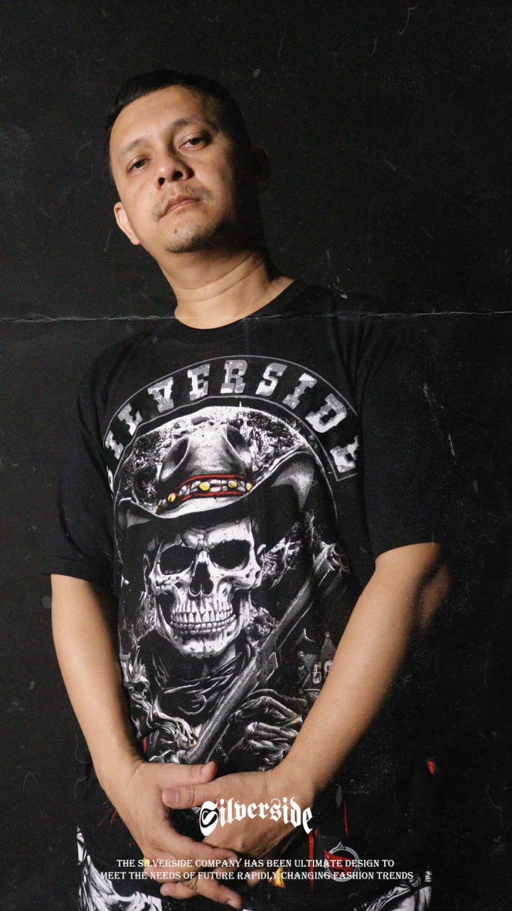 SILVERSIDE AVENGING COBOY T-SHIRT BASIC BIKERS APPAREL - Image 3