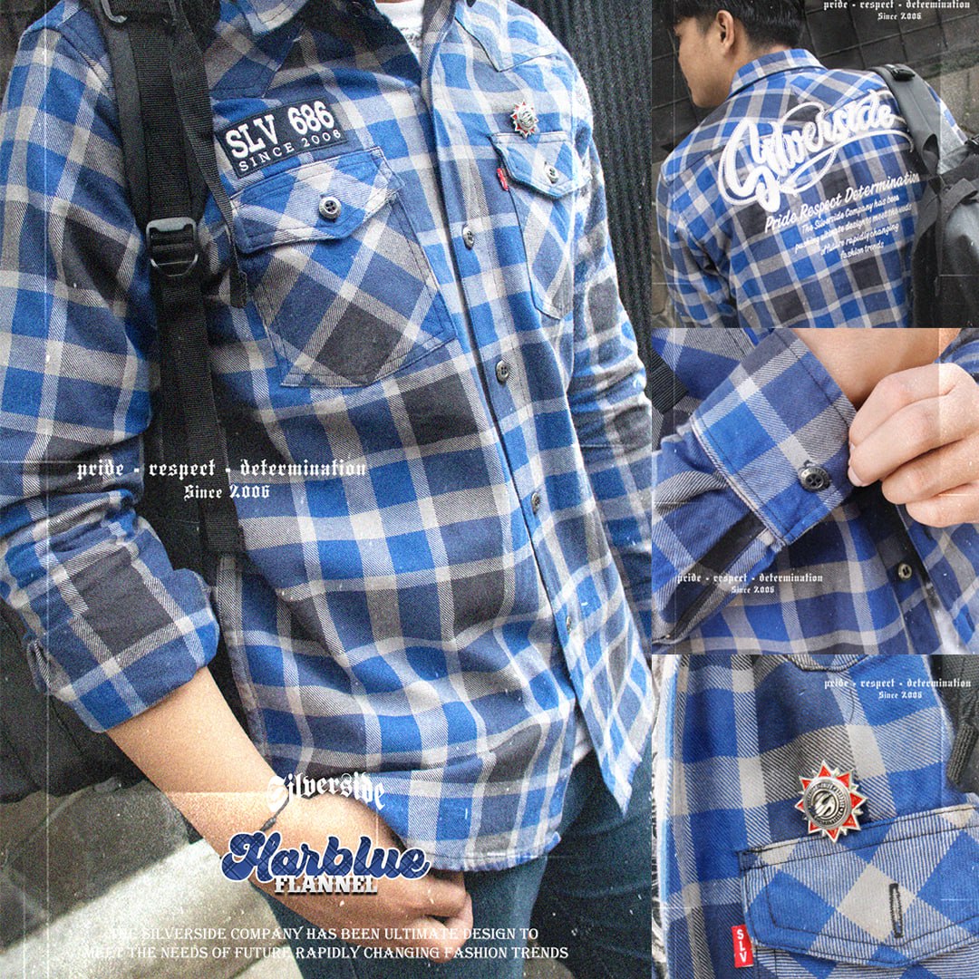 FLANNEL HAR BLUE - Image 4