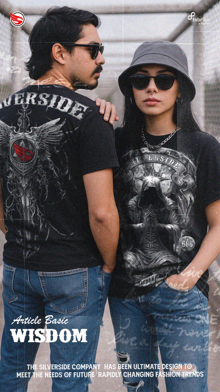 wisdom tshirt basic silverside
