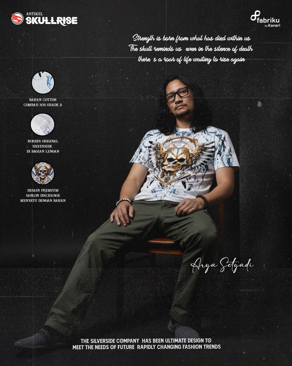 SKULLRISE T-SHIRT FULL PRINT - Image 4
