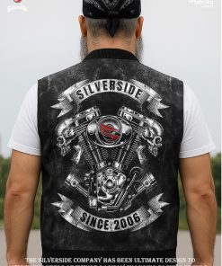 vest ridding skull silverside