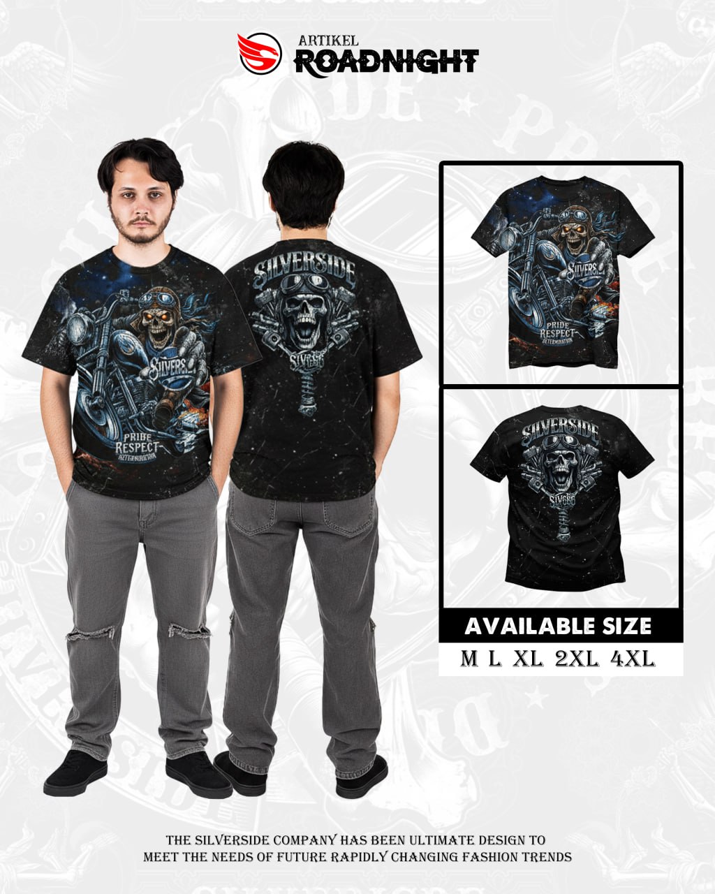 ROADNIGHT T-SHIRT FULL PRINT - Image 6