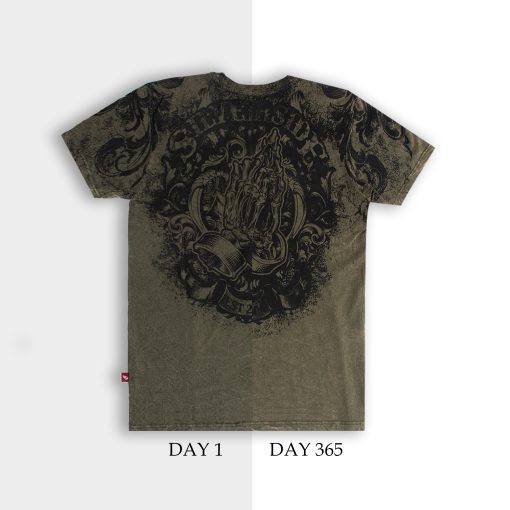 SILVERSIDE NEW ACID T-SHIRT FULLPRINT BIKERS APPAREL - Image 2