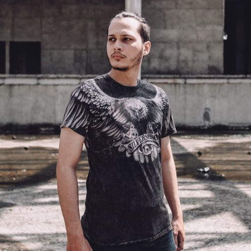 SILVERSIDE FALCON T-SHIRT FULLPRINT BIKERS APPREL - Image 4