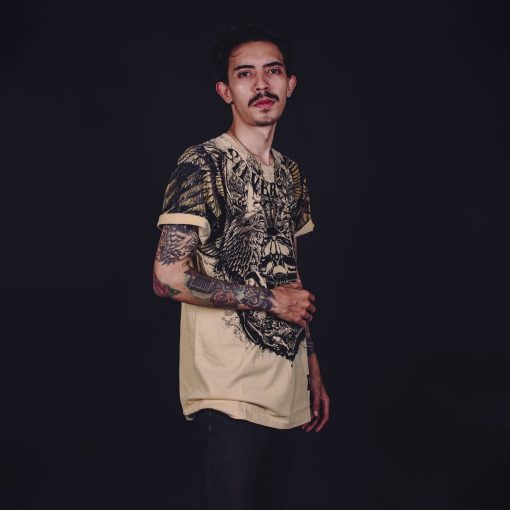 SILVERSIDE VULTURE T-SHIRT FULLPRINT BIKERS APPAREL - Image 5