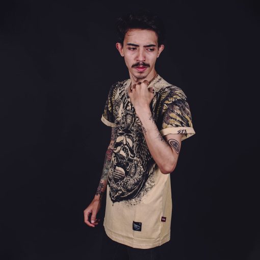SILVERSIDE VULTURE T-SHIRT FULLPRINT BIKERS APPAREL - Image 8