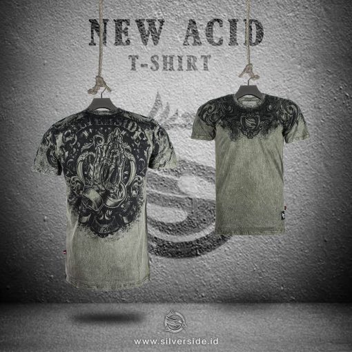 SILVERSIDE NEW ACID T-SHIRT FULLPRINT BIKERS APPAREL - Image 5