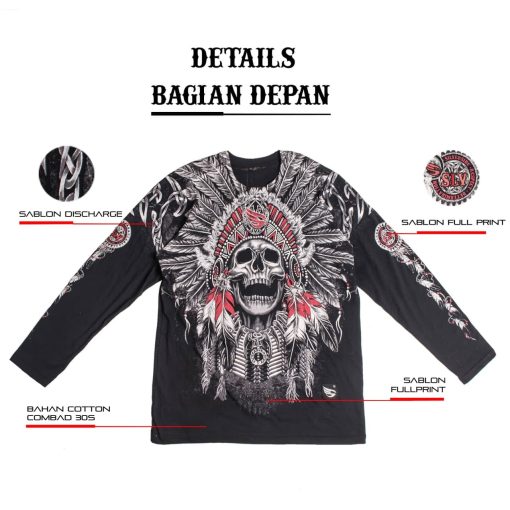 SILVERSIDE MICHIGAN LONGSLEEVE FULLPRINT BIKERS APPAREL - Image 9