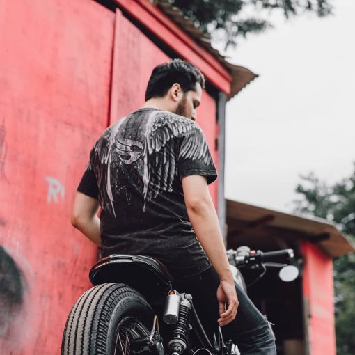 SILVERSIDE FALCON T-SHIRT FULLPRINT BIKERS APPREL - Image 3