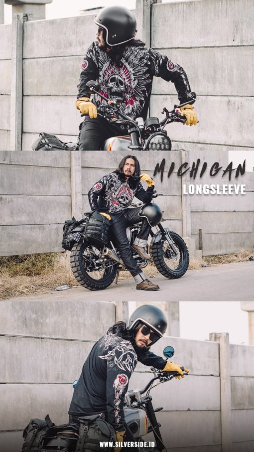 SILVERSIDE MICHIGAN LONGSLEEVE FULLPRINT BIKERS APPAREL - Image 6