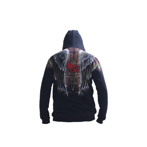 SILVERSIDE HOODIE FALCON EVOLUTION BIKERS APPAREL - Image 7