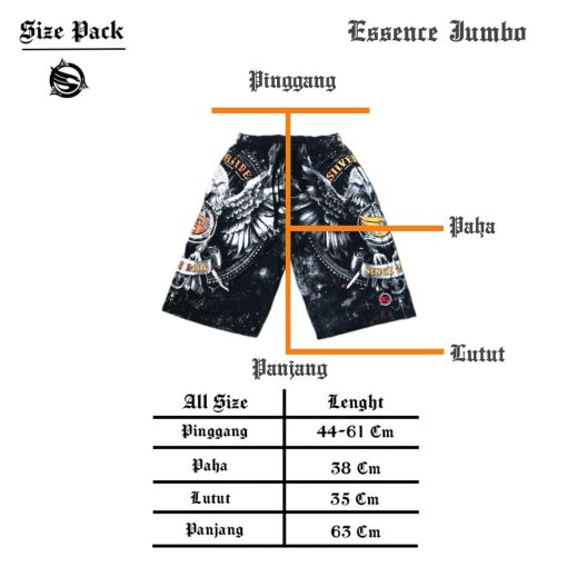 SILVERSIDE PANTS DEMONS BIG PANTS FULLPRINT BIKERS APPAREL - Image 8