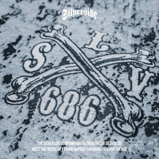 SILVERSIDE VEST RIDDING SKULL BIKERS APPAREL - Image 13