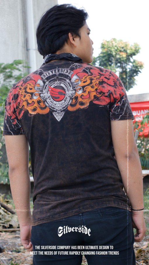 SILVERSIDE CHOROS T-SHIRT FULLPRINT BIKERS APPAREL - Image 2