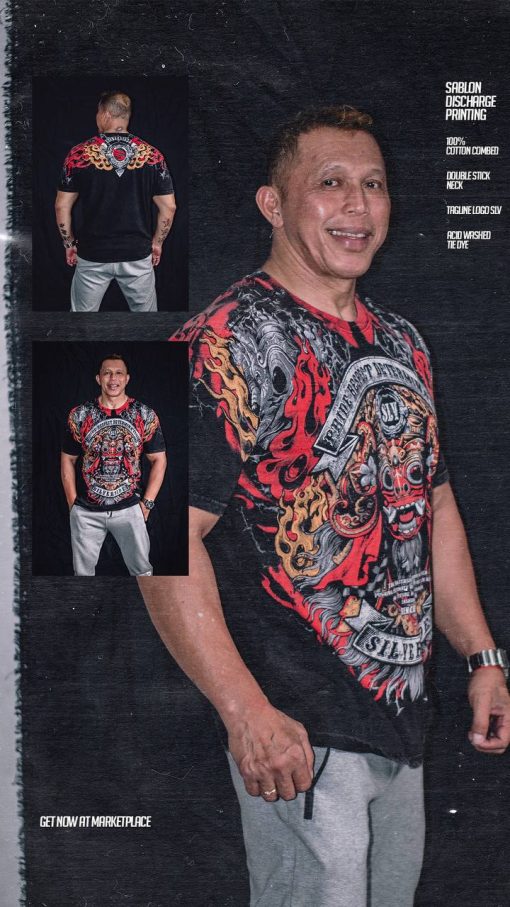 SILVERSIDE CHOROS T-SHIRT FULLPRINT BIKERS APPAREL - Image 4