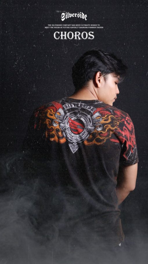 SILVERSIDE CHOROS T-SHIRT FULLPRINT BIKERS APPAREL - Image 5