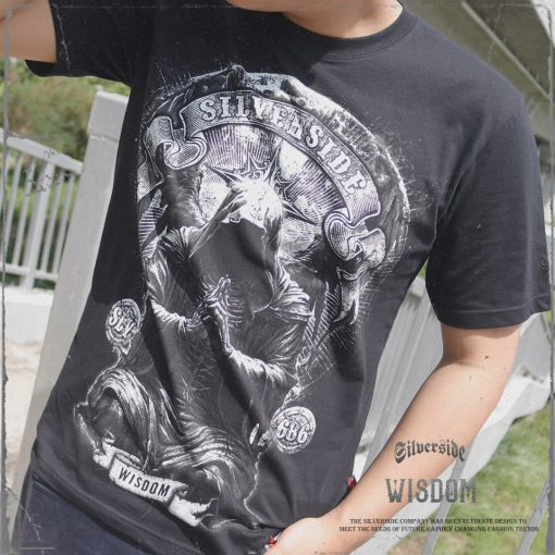 SILVERSIDE WISDOM T-SHIRT BASIC BIKERS APPAREL - Image 6