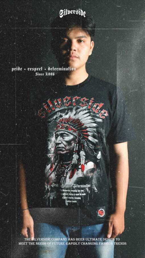 SILVERSIDE CHIEF T-SHIRT BASIC BIKERS APPAREL - Image 3