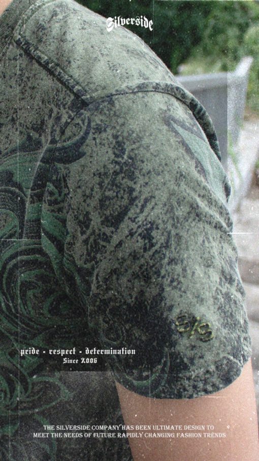 SILVERSIDE MINERVA T-SHIRT FULLPRINT BIKERS APPAREL - Image 3