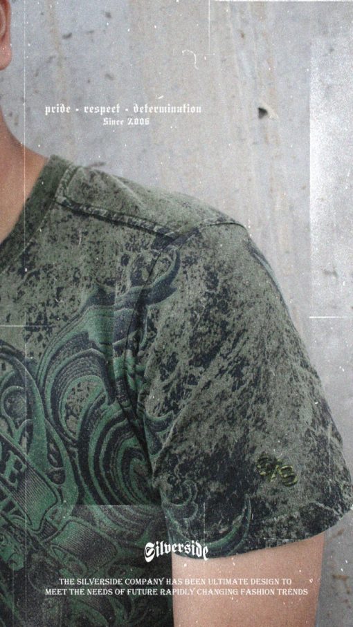 SILVERSIDE MINERVA T-SHIRT FULLPRINT BIKERS APPAREL - Image 5