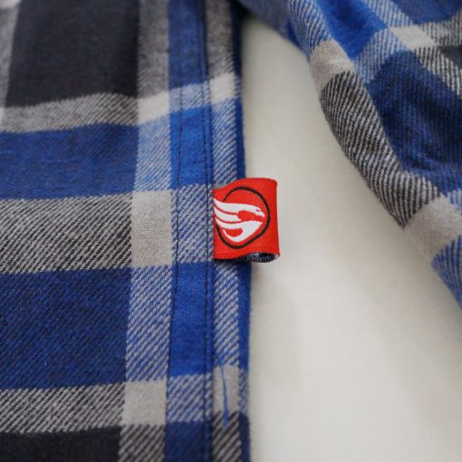 SILVERSIDE FLANNEL HARD BLUE WORKSHIRT - Image 10