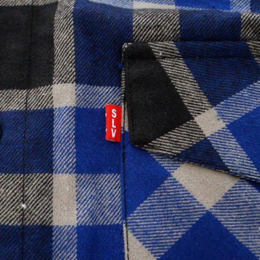 SILVERSIDE FLANNEL HARD BLUE WORKSHIRT - Image 11