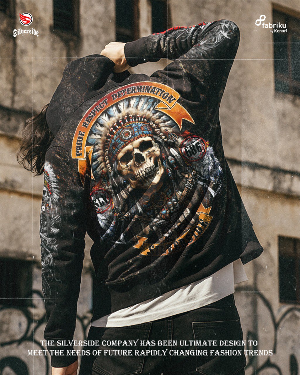 hoodie shadow warrior silverside