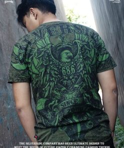 Alternative view of SILVERSIDE MINERVA T-SHIRT FULLPRINT BIKERS APPAREL